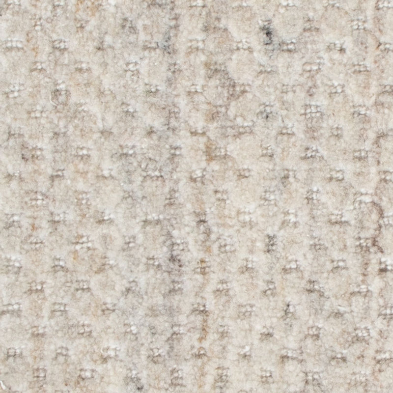 Uldtæppe firkantet  - 31 x 31 cm - lysegrå