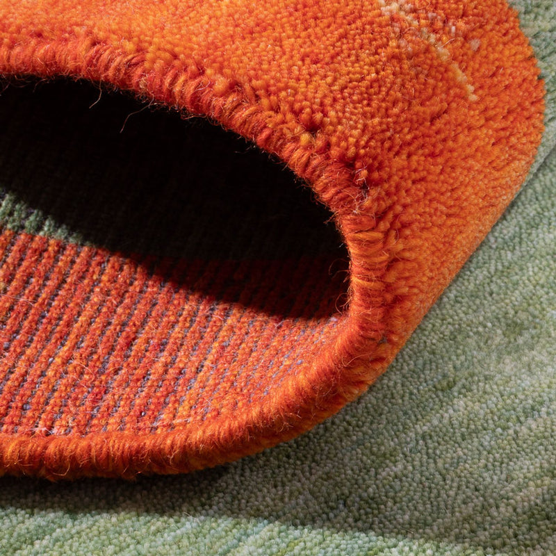 Gabbeh-tæppe - Indus - 140 x 70 cm - lysegrøn