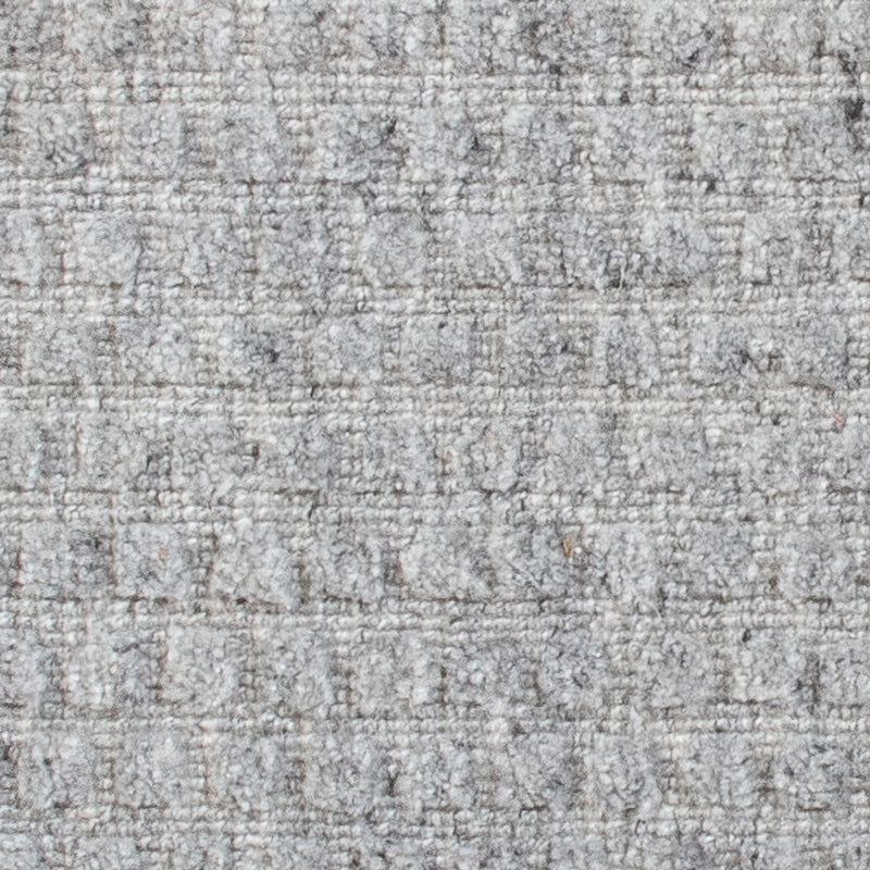 Uldtæppe firkantet  - 34 x 32 cm - grå