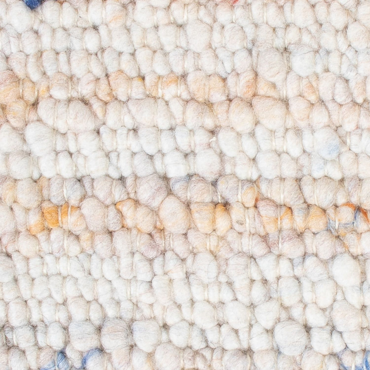 Uldtæppe firkantet - 35 x 32 cm - flerfarvet