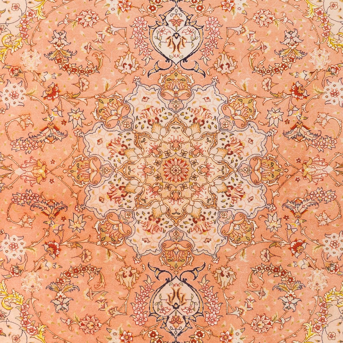 Persisk tæppe - Tabriz - Royal - 200 x 150 cm - laks