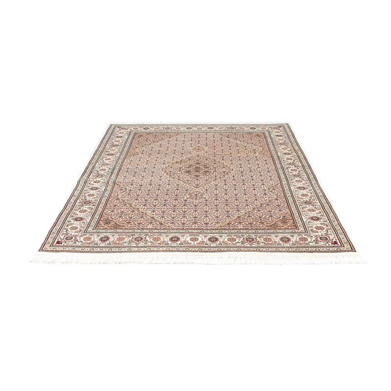 Orientalsk tæppe - Tabriz - 200 x 150 cm - mørk beige