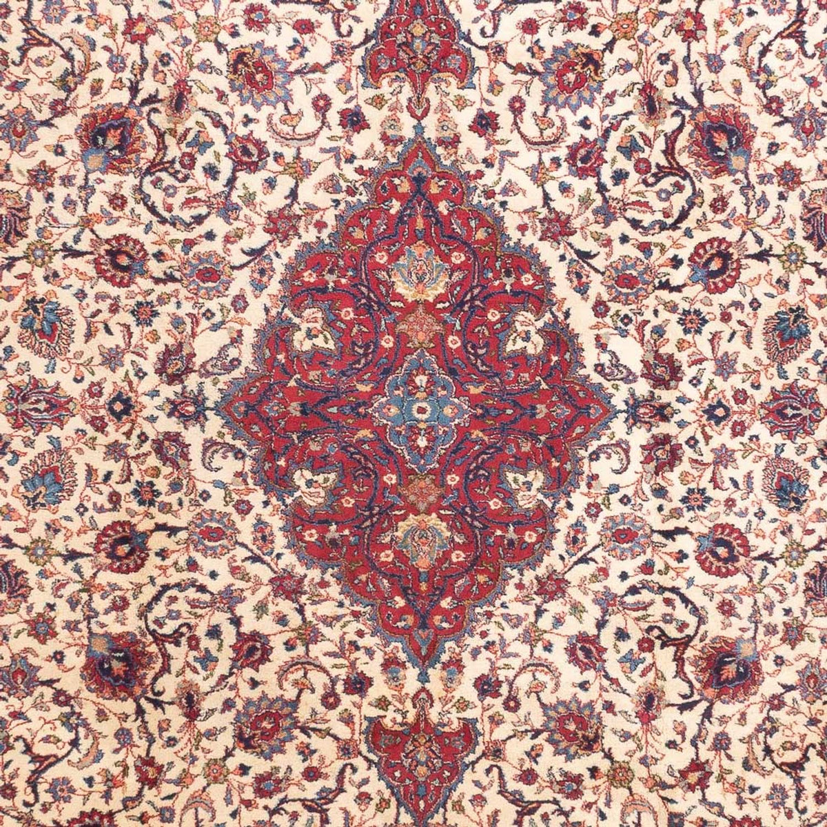 Persisk tæppe - Classic - 410 x 300 cm - mørkerød