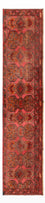 Løber Orientalsk tæppe - 160 x 40 cm - mørkerød