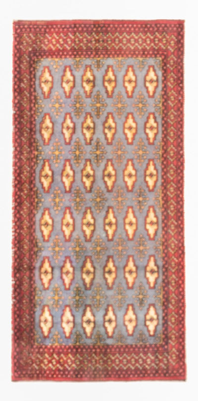 Turkaman-tæppe 57x136cm - Persisk tæppe