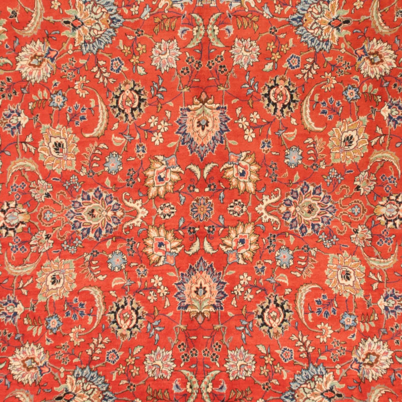 Persisk tæppe - Tabriz - 393 x 266 cm - rød