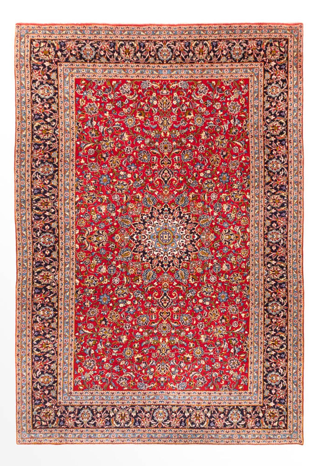 Persisk tæppe - Tabriz - 370 x 247 cm - rød
