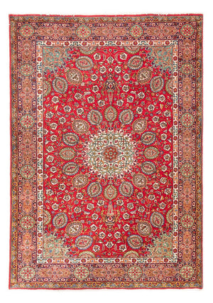 Persisk tæppe - Tabriz - 298 x 200 cm - rød