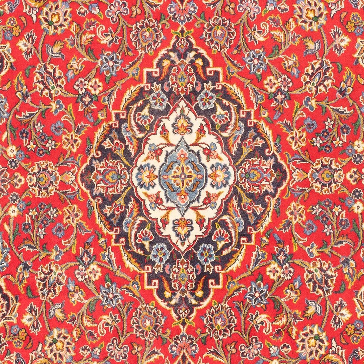 Persisk tæppe - Keshan - 300 x 200 cm - rød