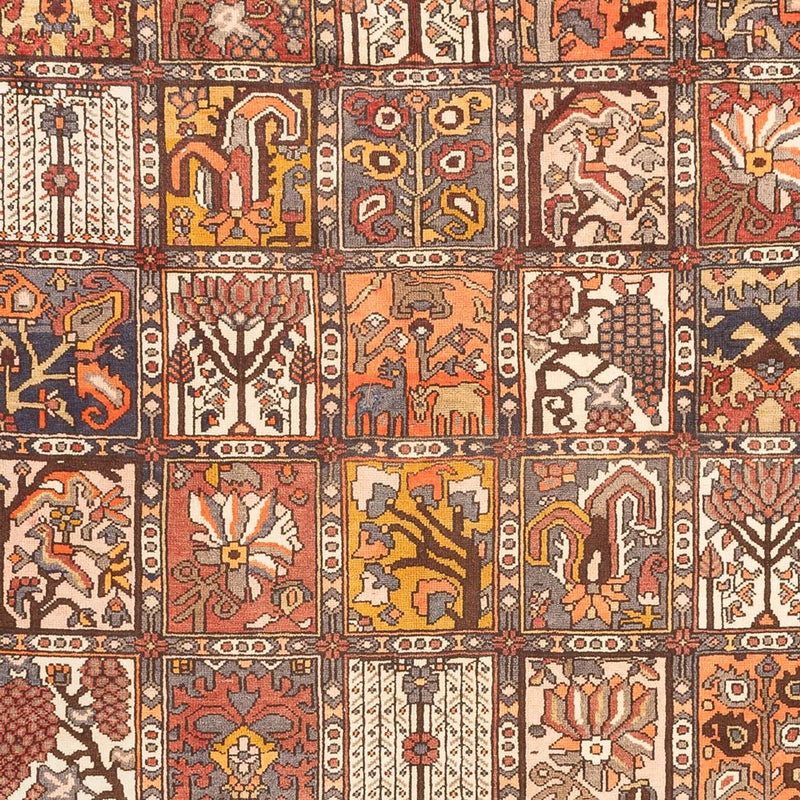 Persisk tæppe - Nomadisk - 302 x 210 cm - mørk beige
