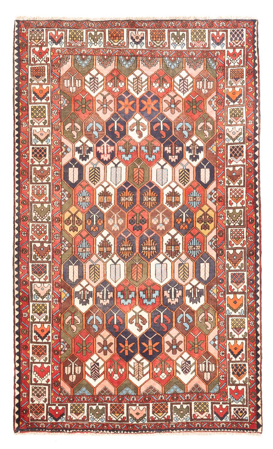 Persisk tæppe - Nomadisk - 305 x 215 cm - flerfarvet