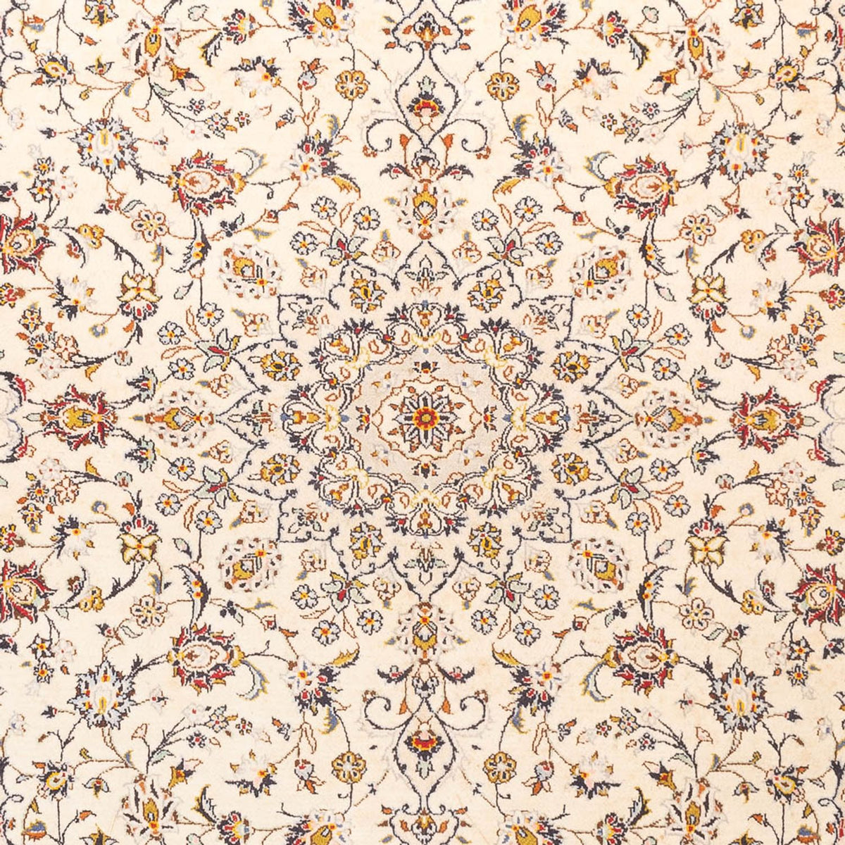 Persisk tæppe - Keshan - 300 x 204 cm - beige