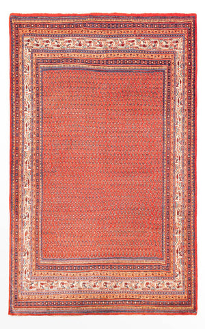 Persisk tæppe - Mir - 320 x 225 cm - lysrød