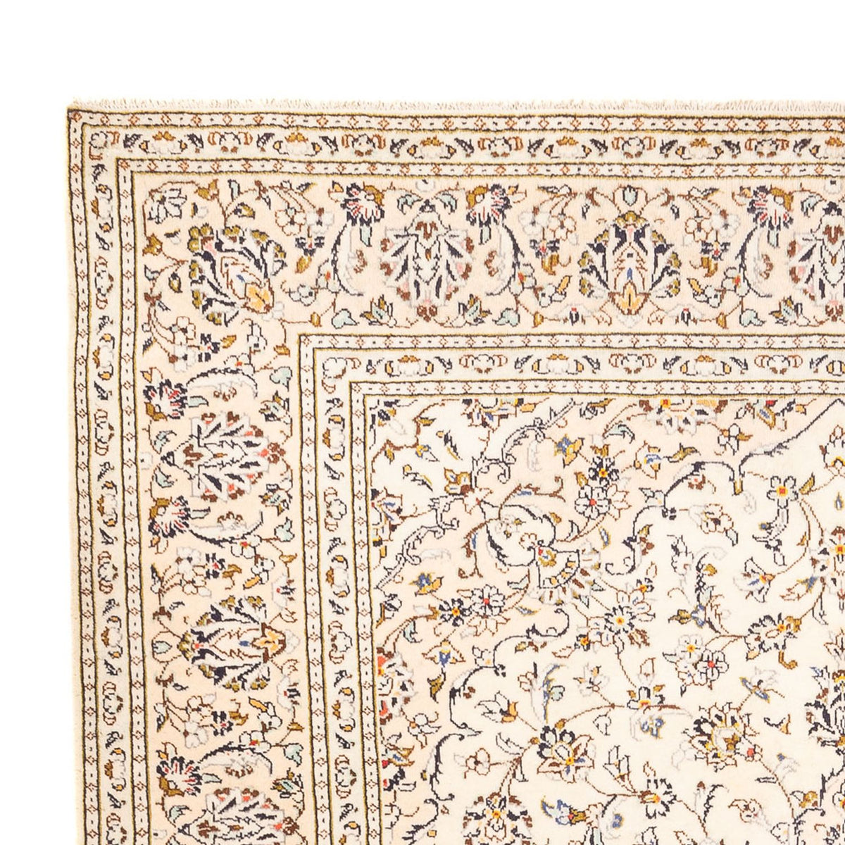 Persisk tæppe - Keshan - 290 x 195 cm - beige