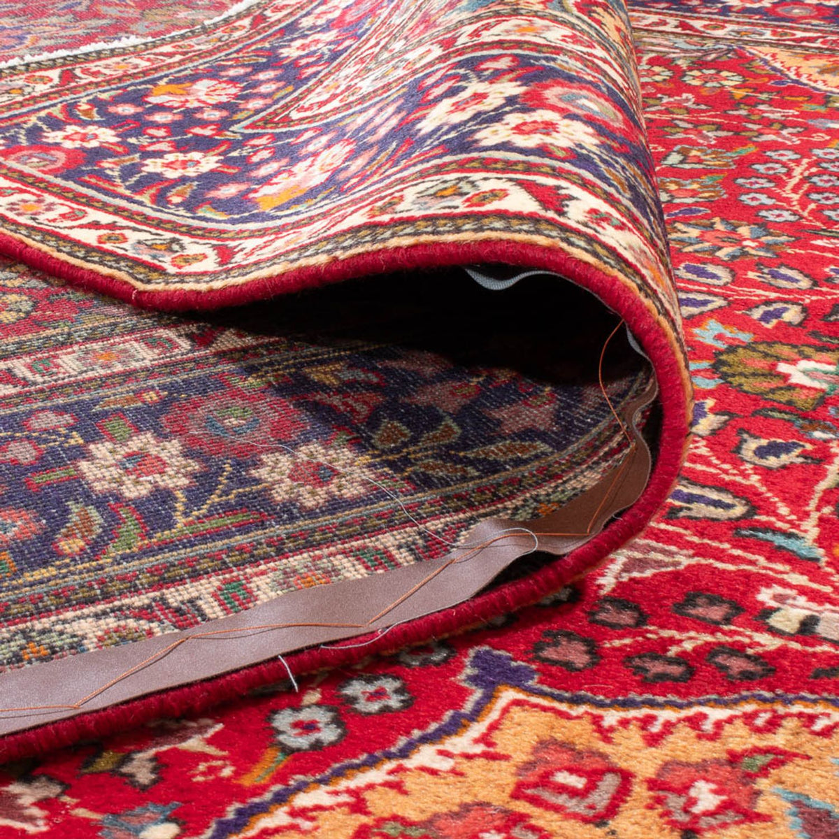 Persisk tæppe - Tabriz - 295 x 200 cm - rød