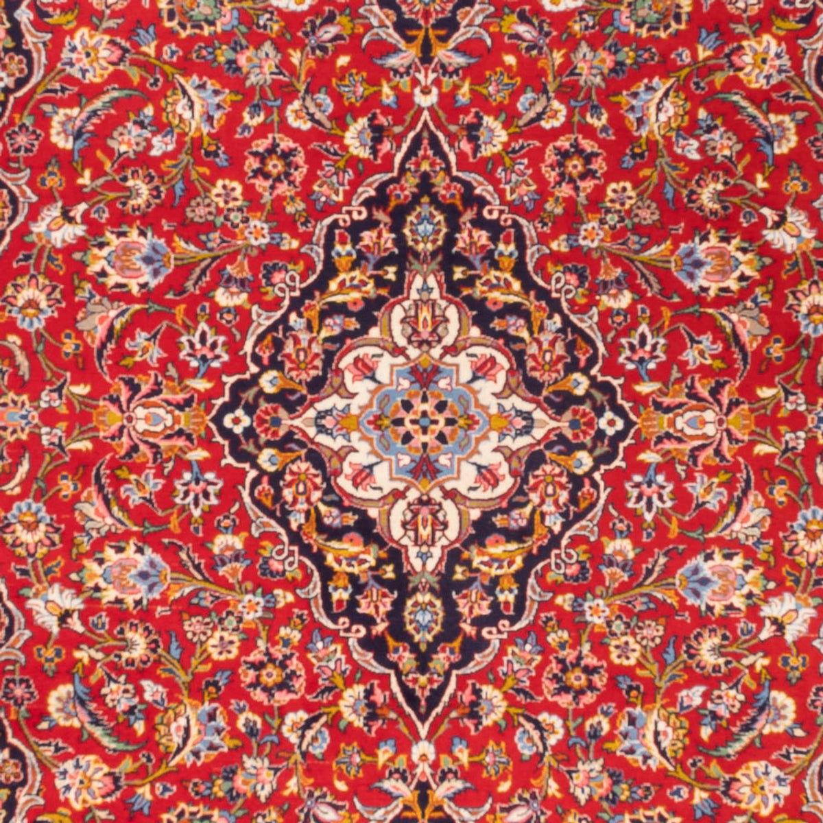 Persisk tæppe - Keshan - 360 x 247 cm - rød