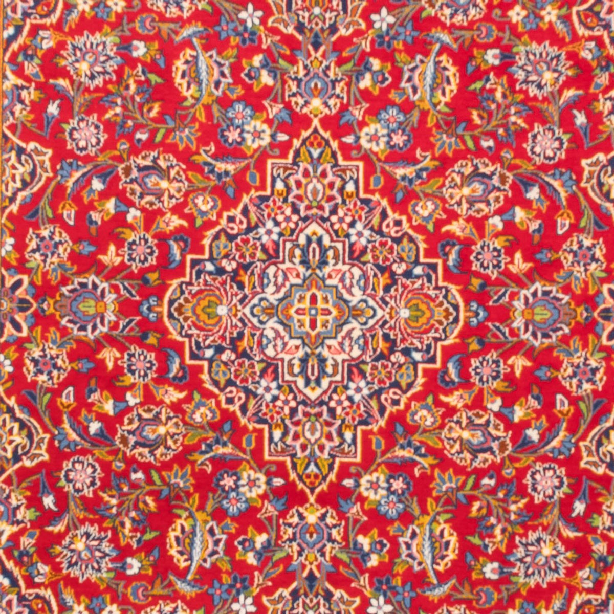 Persisk tæppe - Keshan - 345 x 227 cm - rød