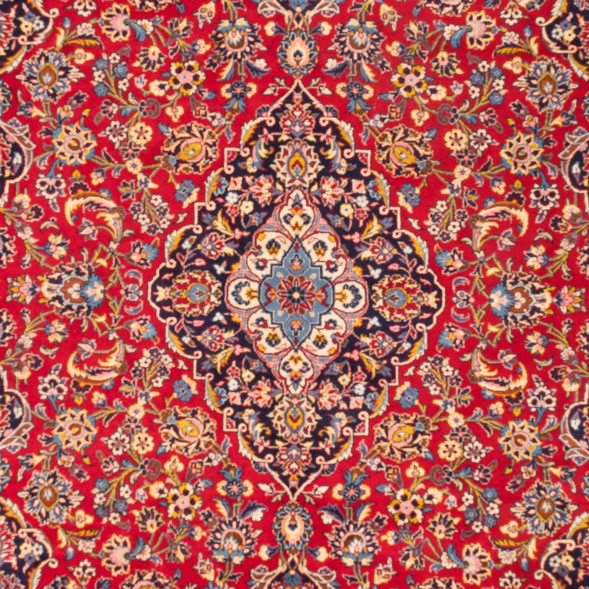 Persisk tæppe - Keshan - 362 x 253 cm - rød