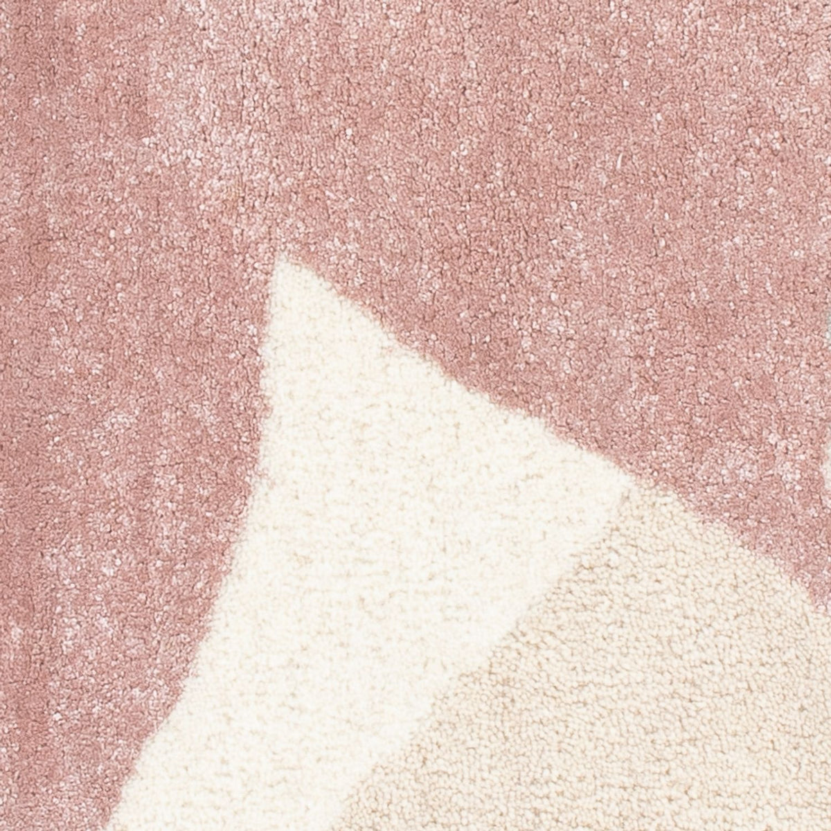 Uldtæppe firkantet - 63 x 62 cm - flerfarvet