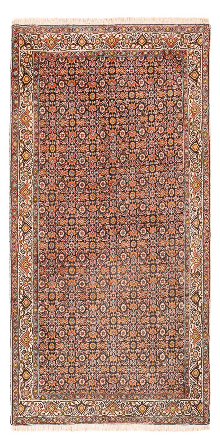 Løber Orientalsk tæppe - 200 x 100 cm - mørk beige