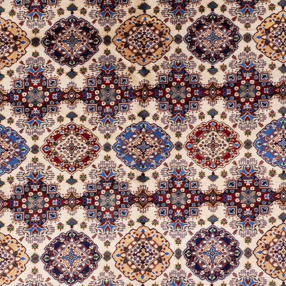 Afghansk tæppe - 405 x 295 cm - lys beige