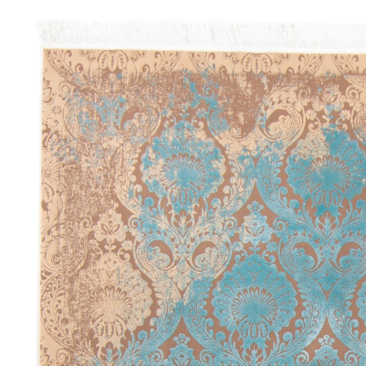 Designer tæppe - 225 x 150 cm - turkis