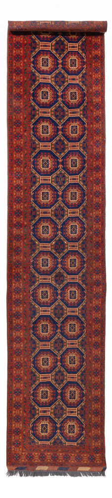 Afghansk tæppe 80x394cm - Orientalsk tæppe