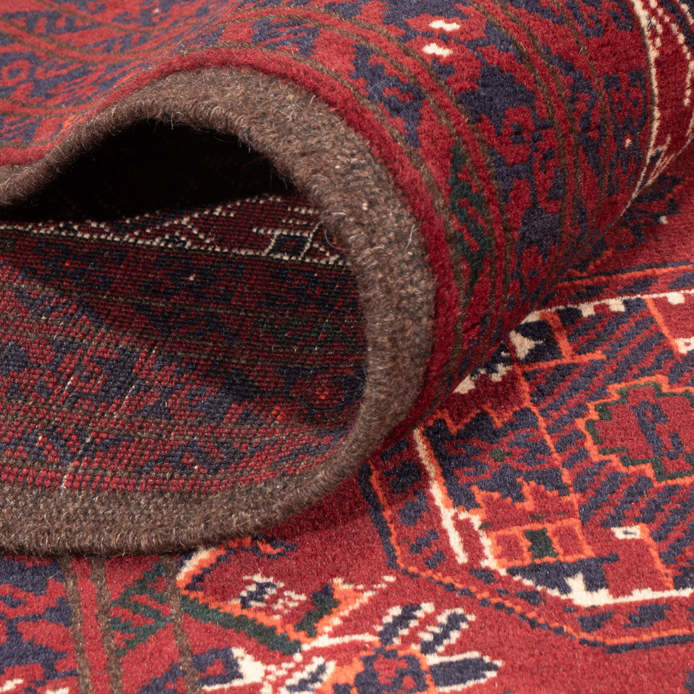 Afghansk tæppe - Bukhara - 283 x 198 cm - mørkegrå