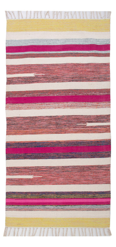 Moderne kilim Tæppe 70x150cm