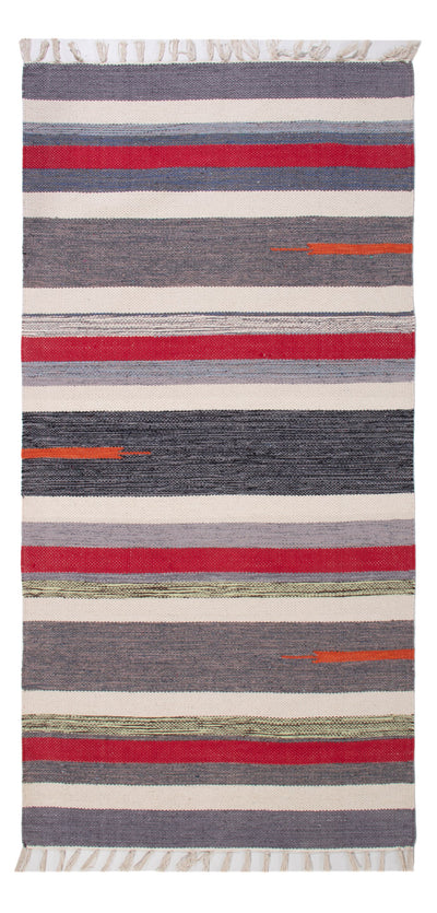 Moderne kilim Tæppe 70x150cm