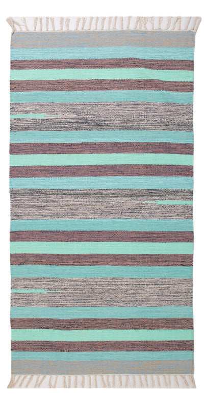 Moderne kilim Tæppe 70x150cm