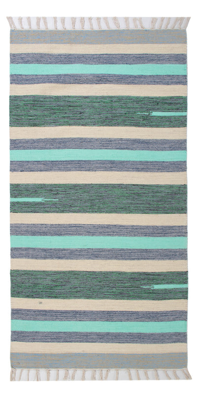 Moderne kilim Tæppe 70x150cm
