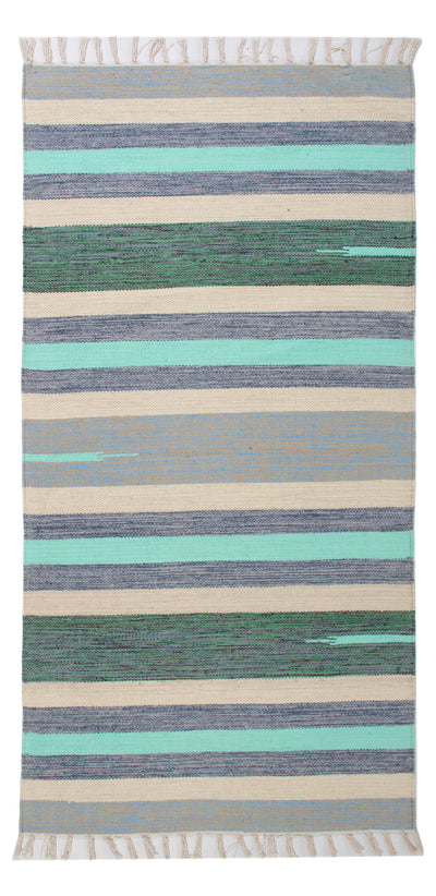 Moderne kilim Tæppe 70x150cm