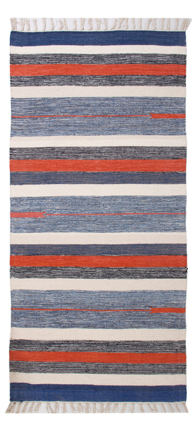 Moderne kilim Tæppe 70x150cm