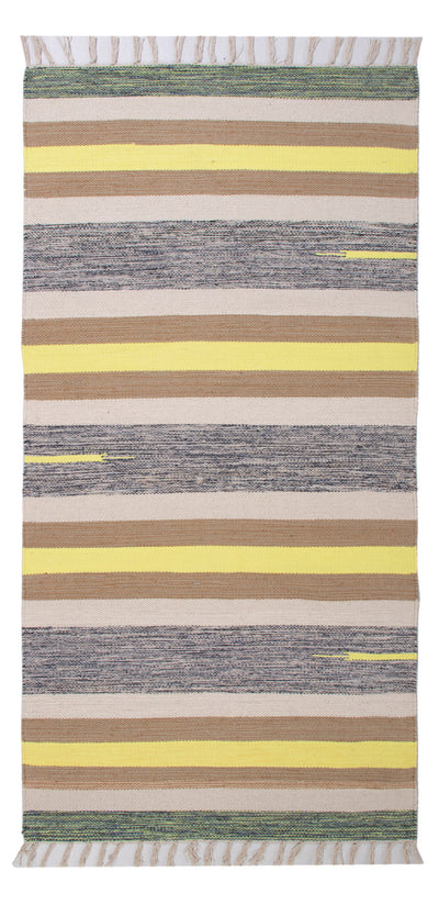 Moderne kilim Tæppe 70x150cm