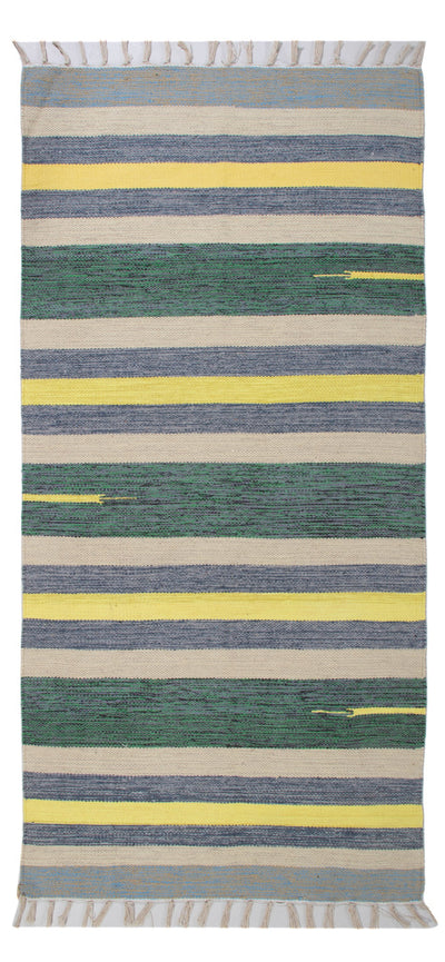 Moderne kilim Tæppe 70x150cm