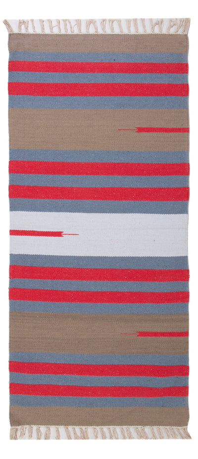 Moderne kilim Tæppe 70x150cm