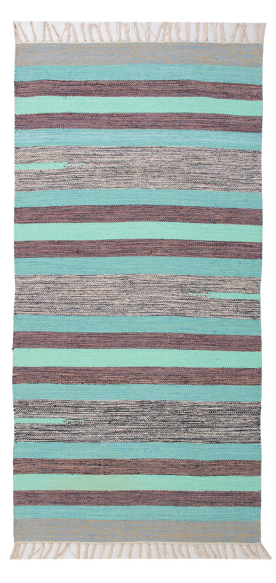 Moderne kilim Tæppe 70x150cm