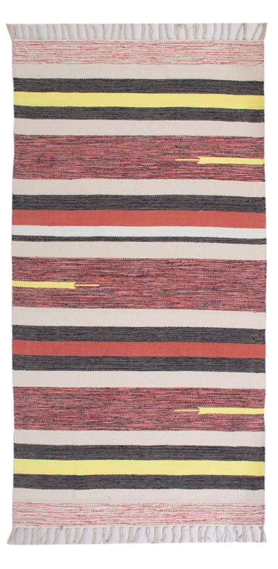Moderne kilim Tæppe 70x150cm