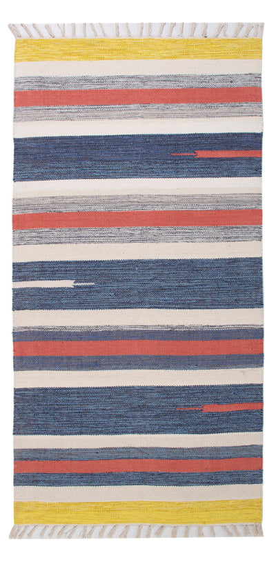 Moderne kilim Tæppe 70x150cm