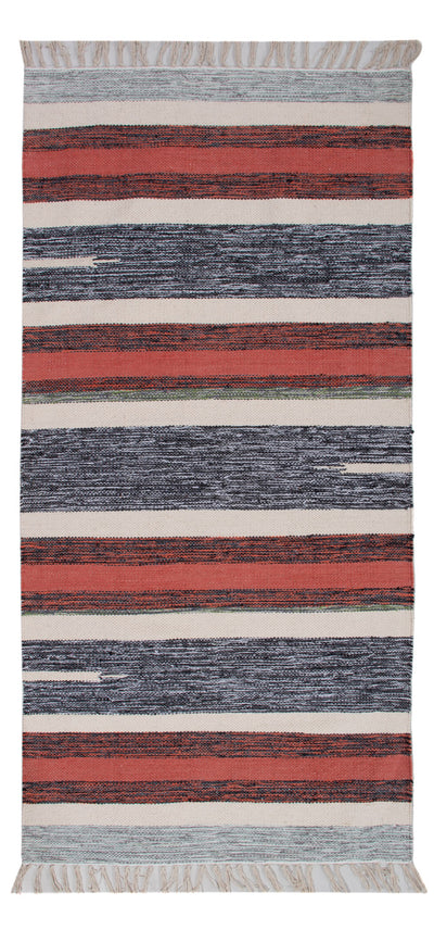 Moderne kilim Tæppe 70x150cm