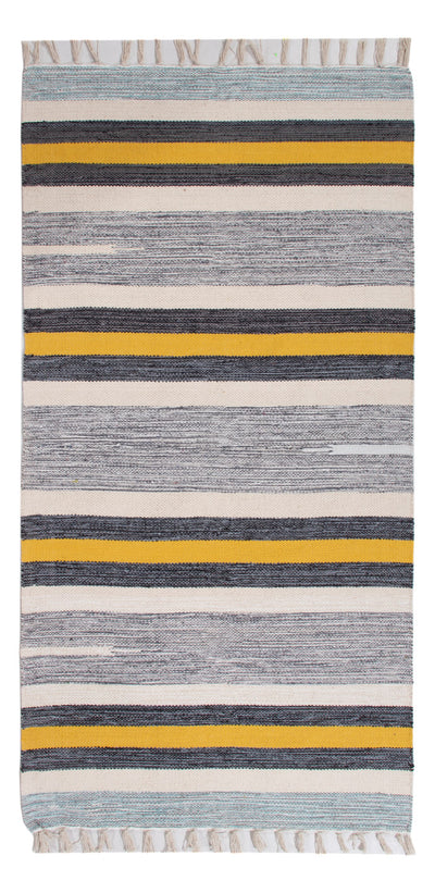 Moderne kilim Tæppe 70x150cm