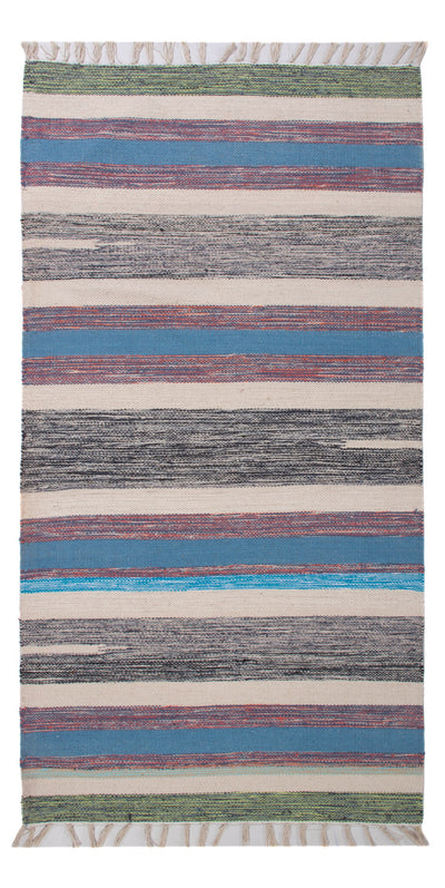 Moderne kilim Tæppe 70x150cm