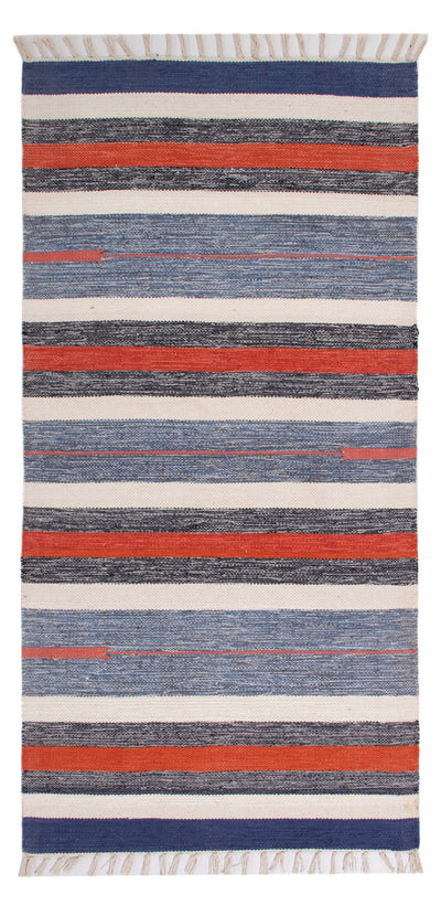 Moderne kilim Tæppe 70x150cm
