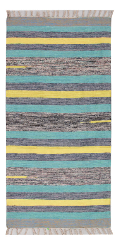 Moderne kilim Tæppe 70x150cm