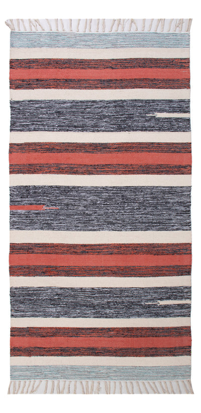 Moderne kilim Tæppe 70x150cm