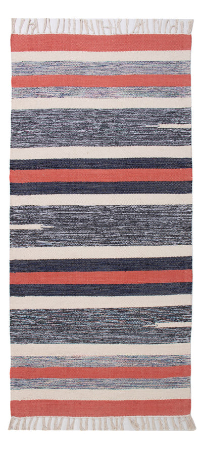 Moderne kilim Tæppe 70x150cm
