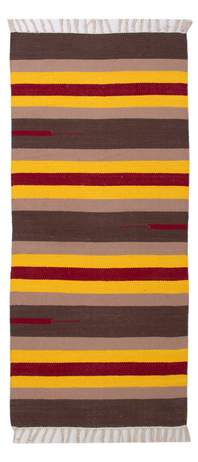 Moderne kilim Tæppe 70x150cm