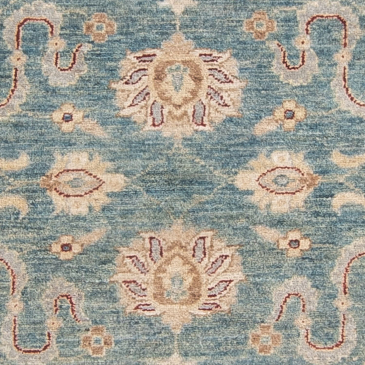 Løber Ziegler Carpet - 194 x 78 cm - turkis