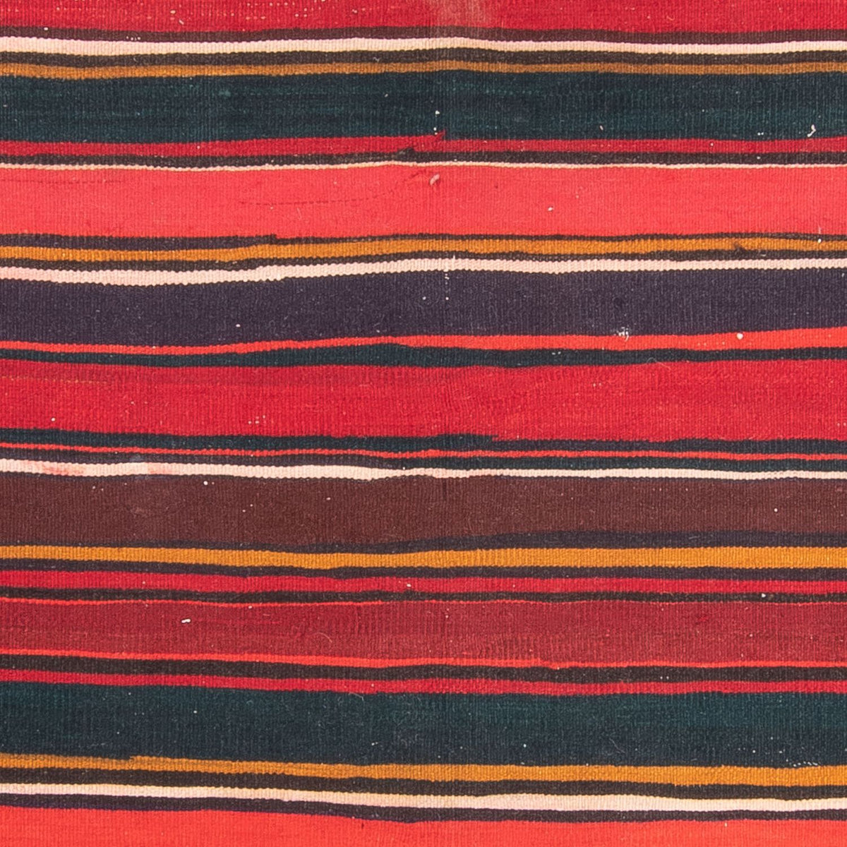 Kelim-tæppe - gammelt firkantet - 215 x 190 cm - flerfarvet